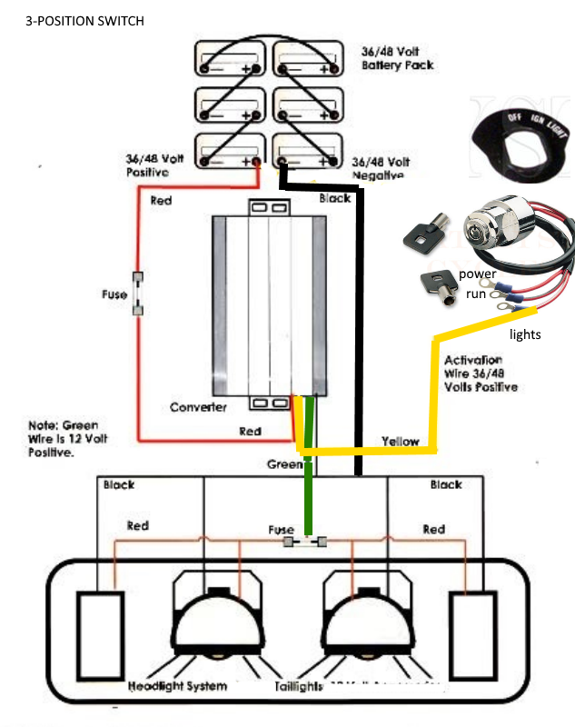 Help with wiring a harley 3 wire ignition